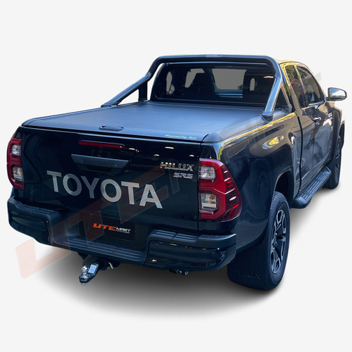 Hilux 10/2015-08/2018  Mountain Top MTR Roll Cover Extra Cab Black